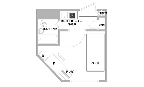 シングルA見取り図